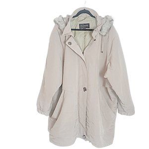 P.A. Originals Plus Size Women's Hooded Overcoat